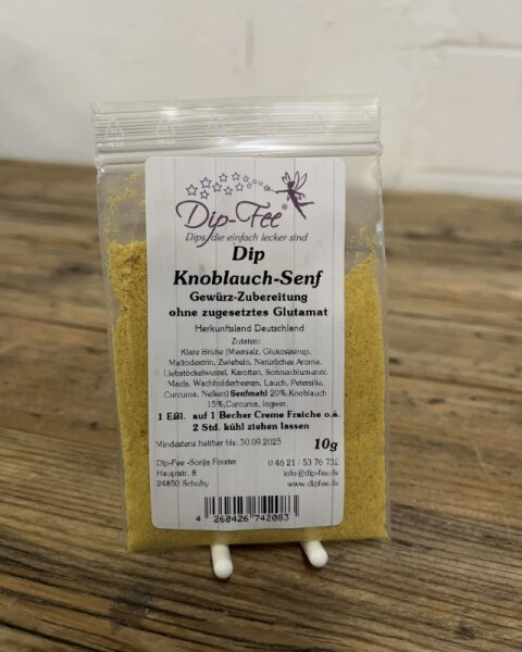 Dip Knoblauch Senf